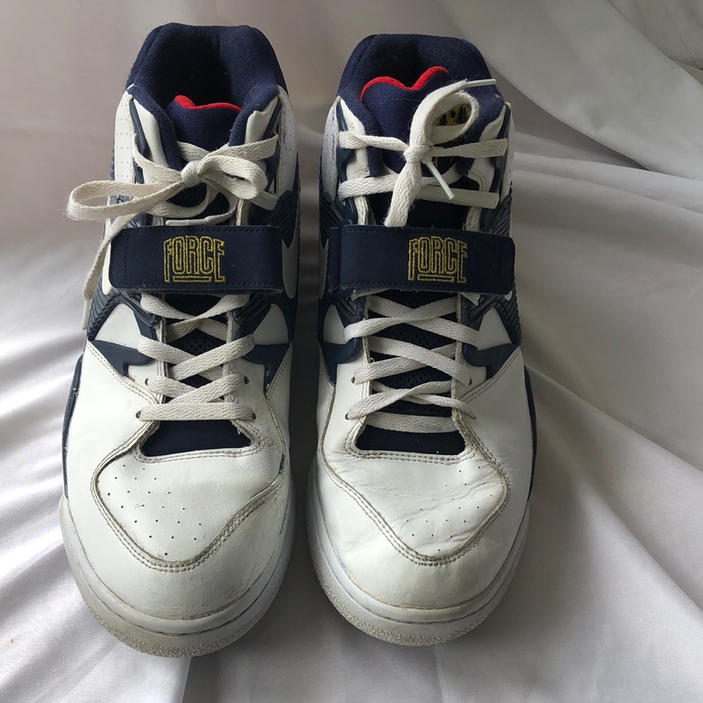 2012 Nike Air Force 180 Barkley Olympic DreamTeam White USA  310095-100 Size 14